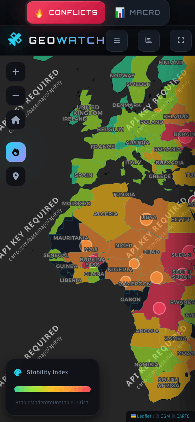 GeoWatch on a phone